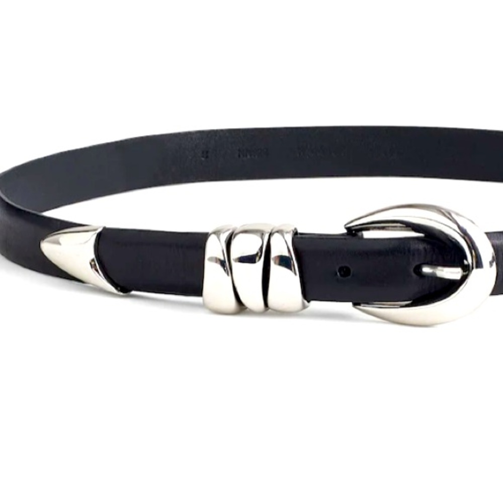 NWT Madewell Triple Metal Keeper Belt - Picture 4 of 10